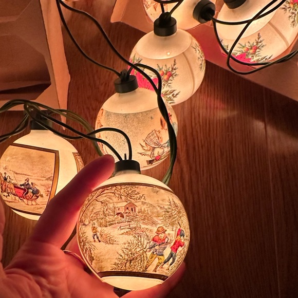 1970 Christmas Lights Glass Illuminated Lot of two boxes - Picture 10 of 16